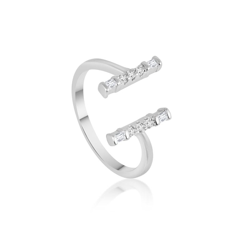 Spark Cuf Silver Ring