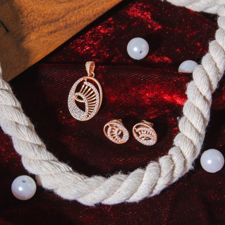 Radiant Rose Swirl Set
