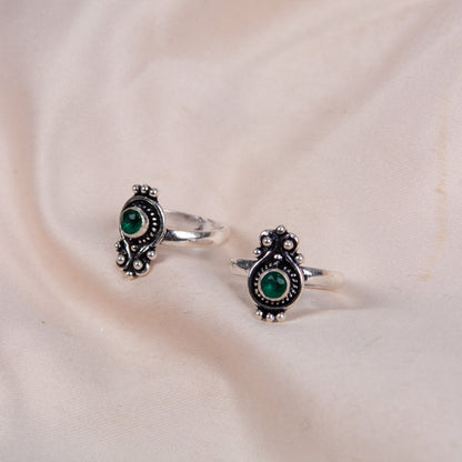 Enchanted Sterling Silver Toe Rings