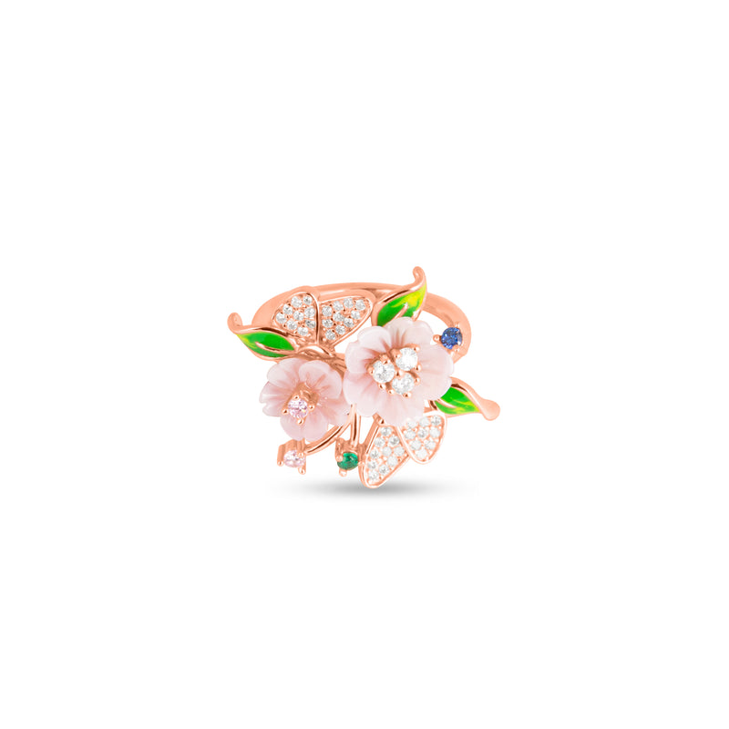 Butterfly Embrace Eclat Ring