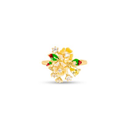 Radiant Blossom Luminaire Ring