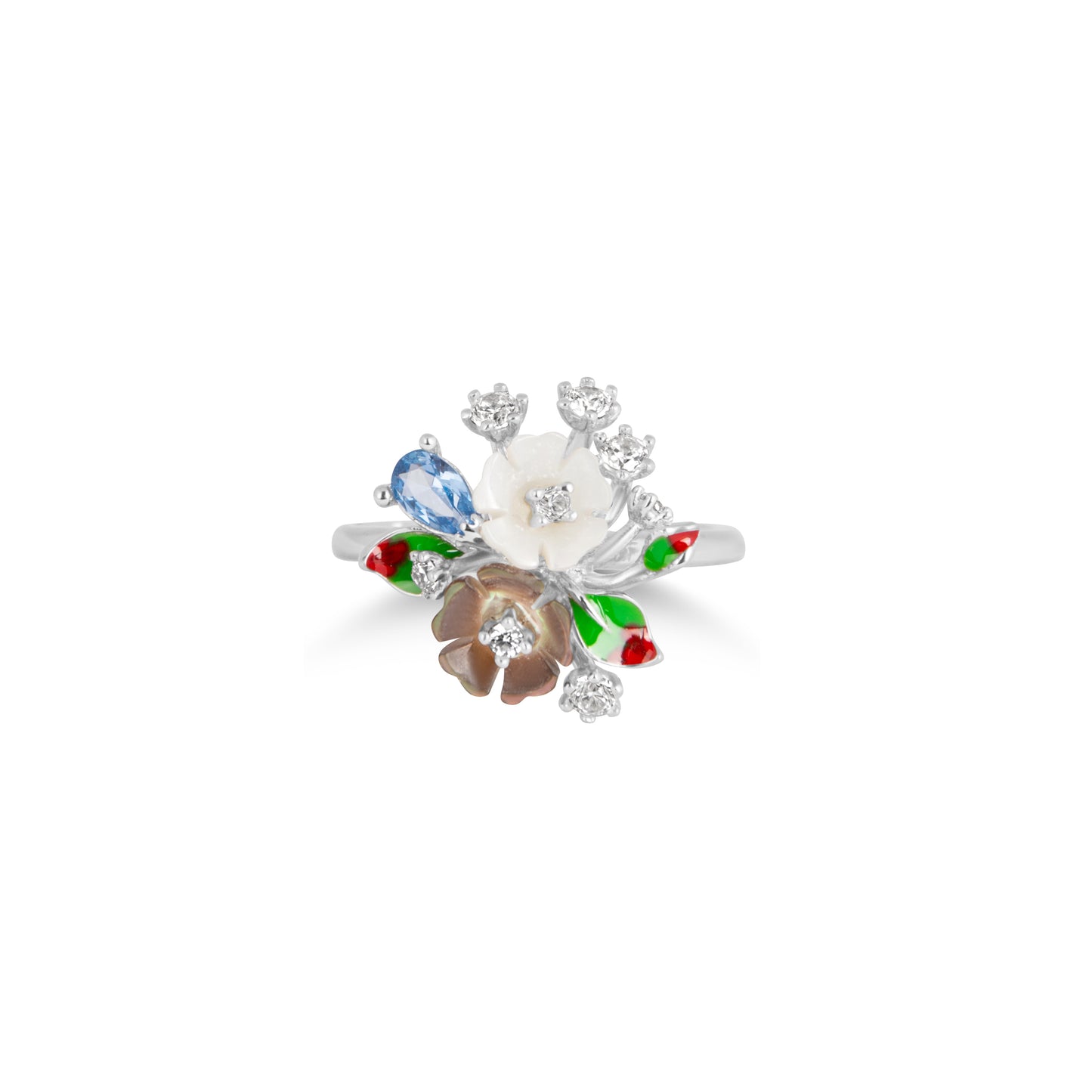 Radiant Blossom Luminaire Ring
