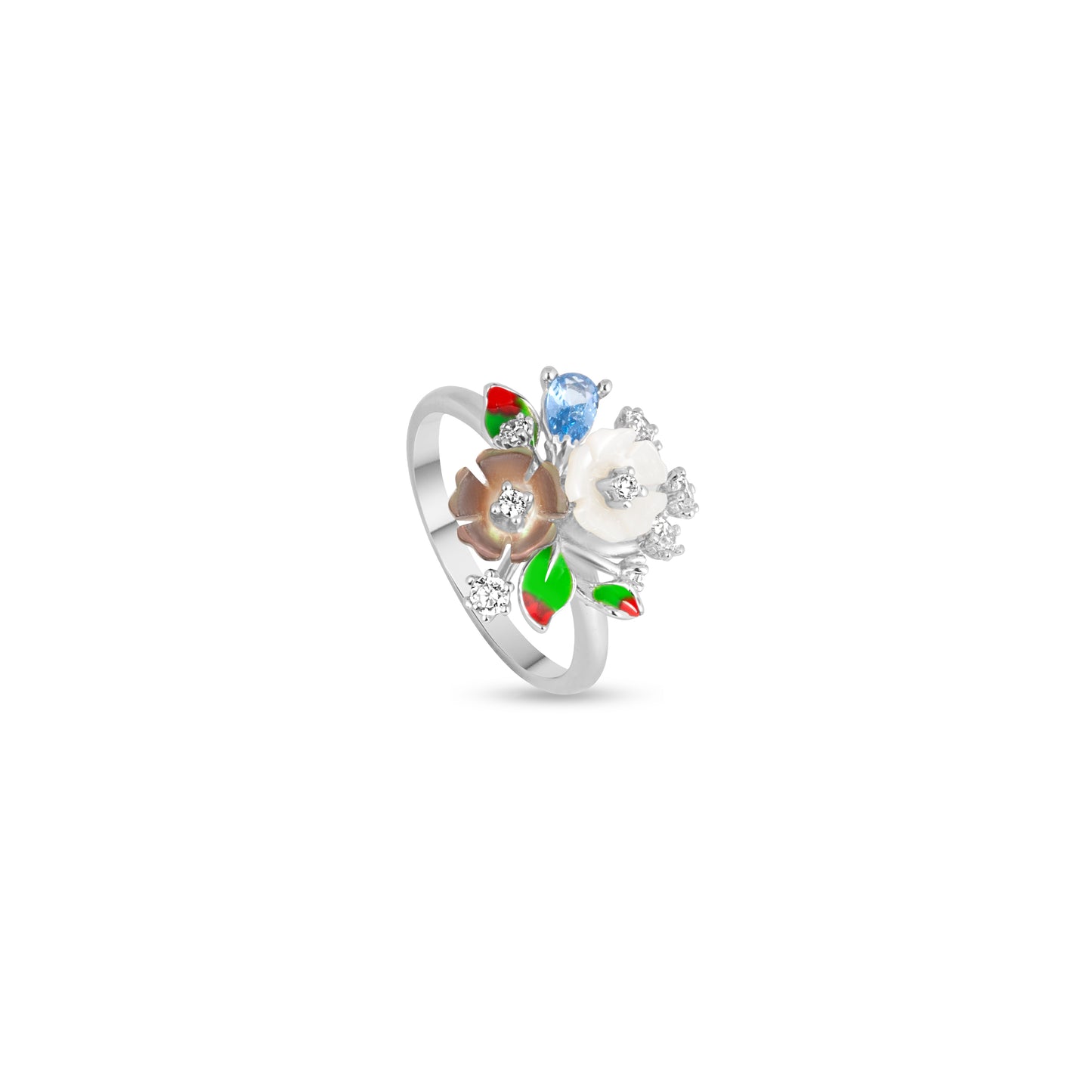 Radiant Blossom Luminaire Ring