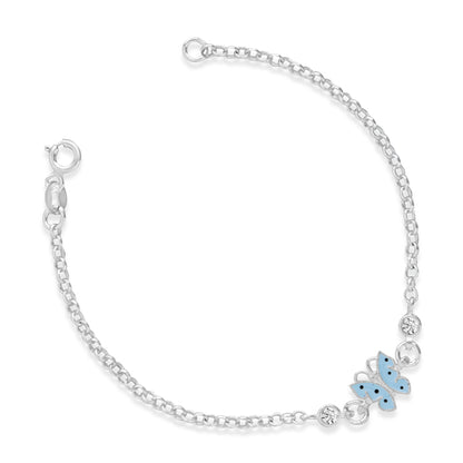 Blue Butterfly Bracelet