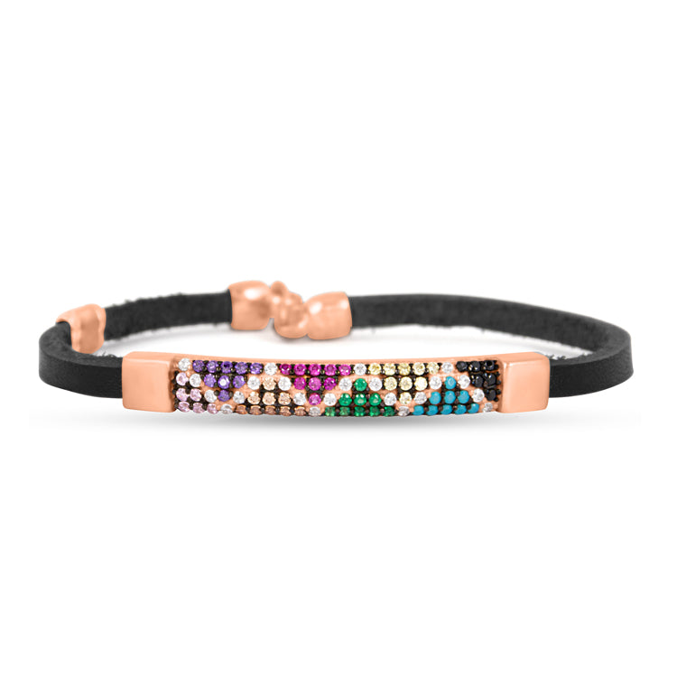 Bracelet with Multicolored Stones