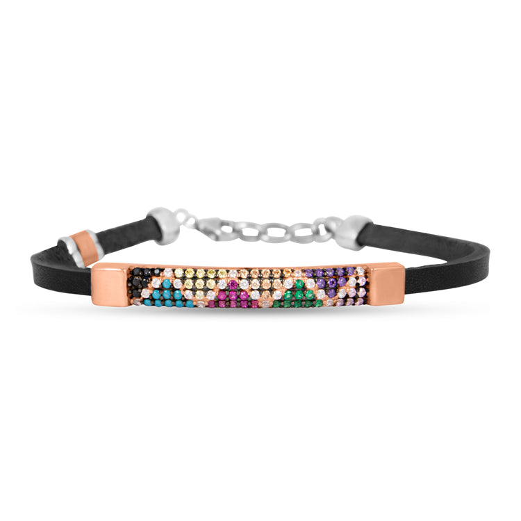 Bracelet with Multicolored Stones