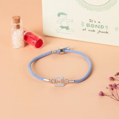 Square Charm Rakhi