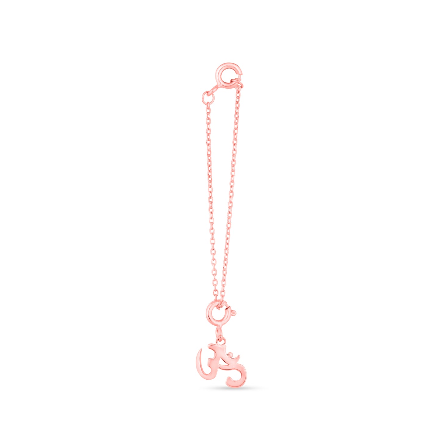 Divine Sync Om Rose Gold Charm