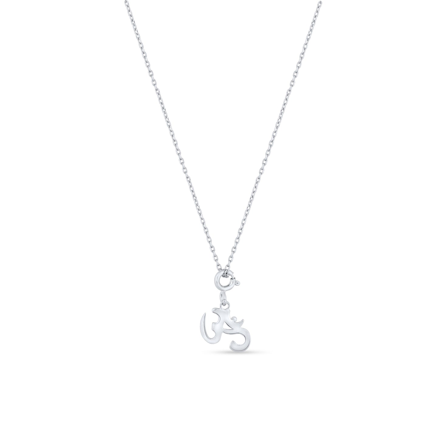 Divine Sync Om Silver Charm