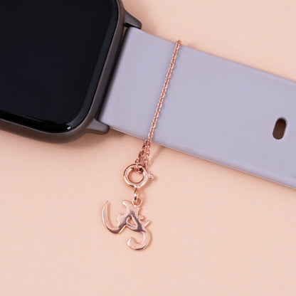 Divine Sync Om Rose Gold Charm