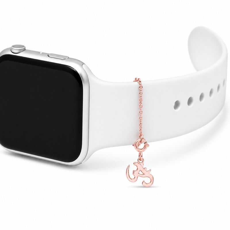 Divine Sync Om Rose Gold Charm