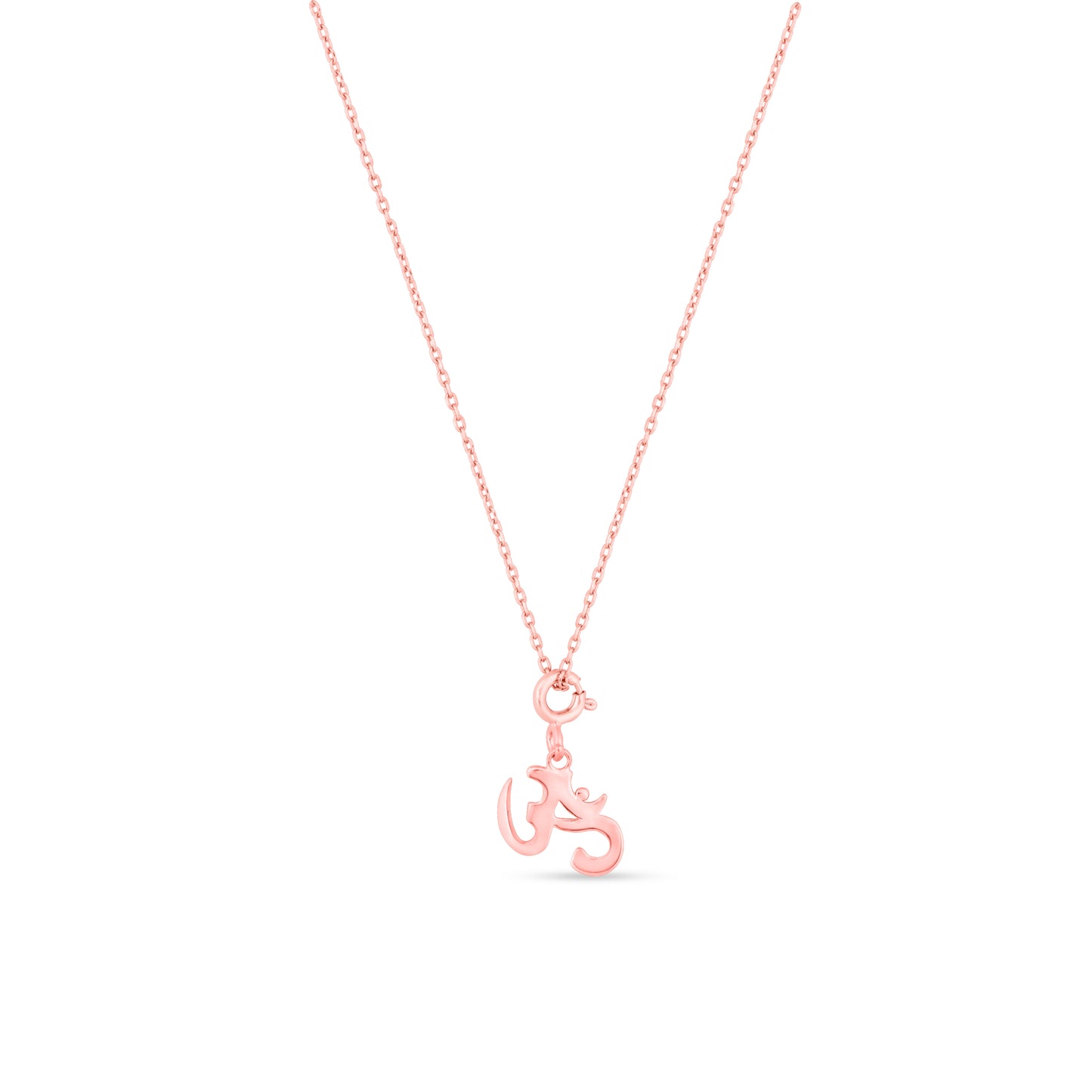 Divine Sync Om Rose Gold Charm