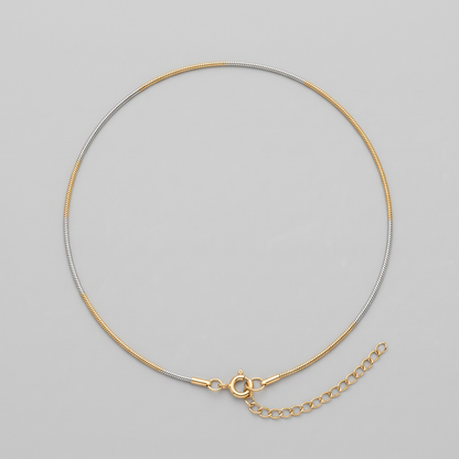 Dual Tone Glide Anklet