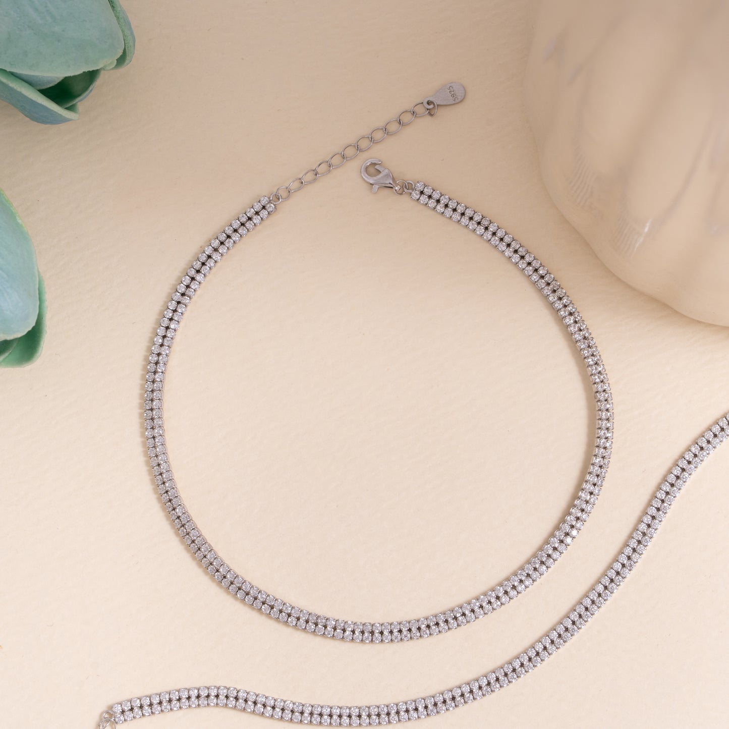 Elara Tennis Anklet