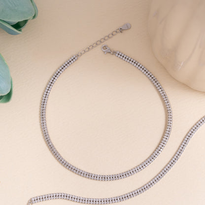 Elara Tennis Anklet