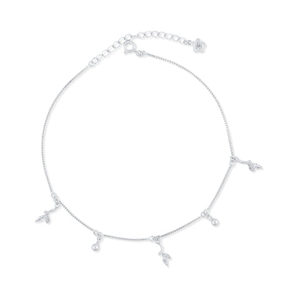 Elora Leaf Anklet