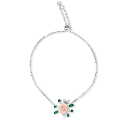 Emerald Bloom Bracelet