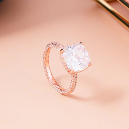 Eternal Glow Rose Gold Ring