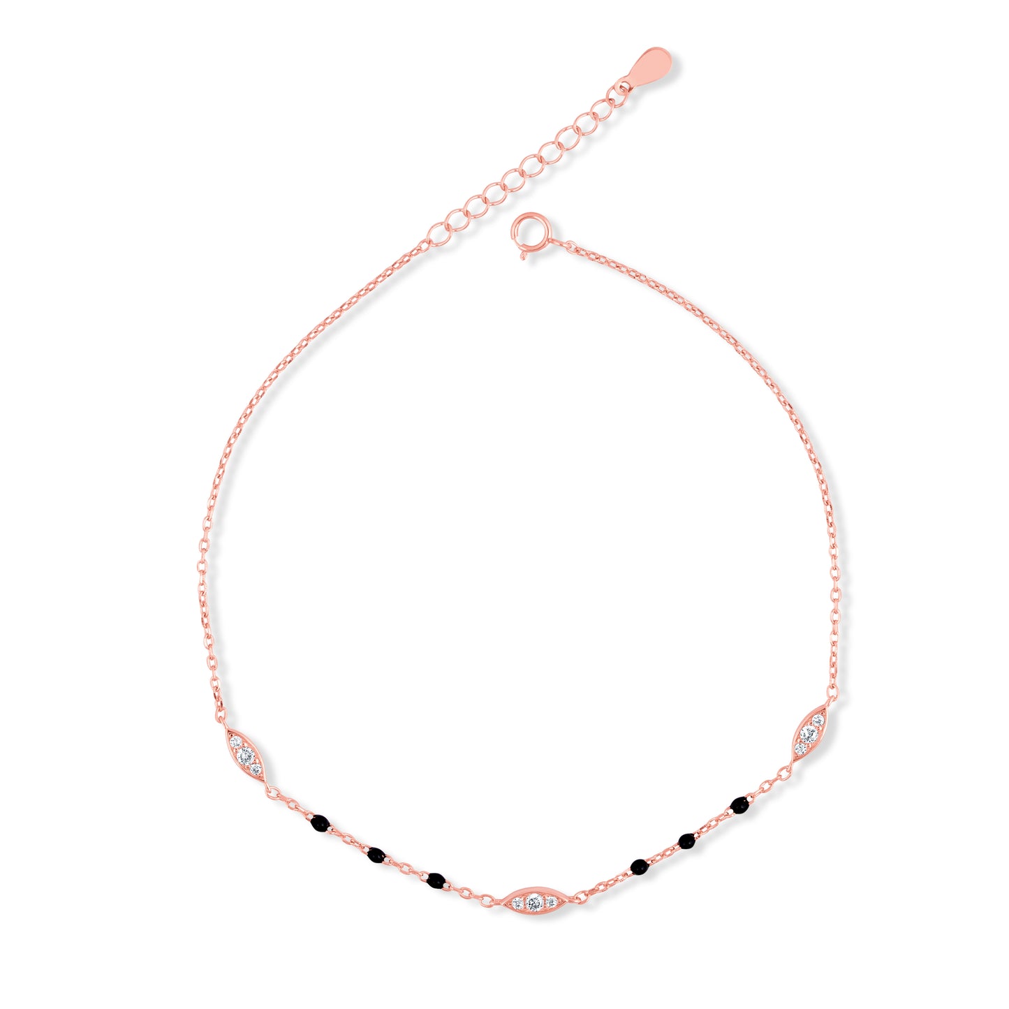 Eternal Gleam Mangalsutra Anklet