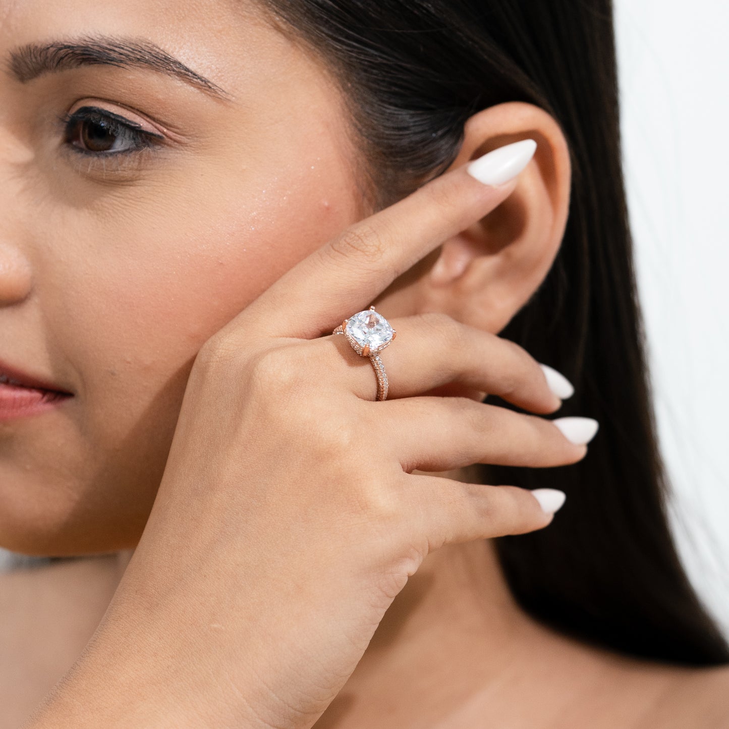 Eternal Glow Rose Gold Ring