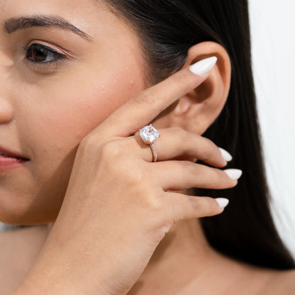 Eternal Glow Rose Gold Ring