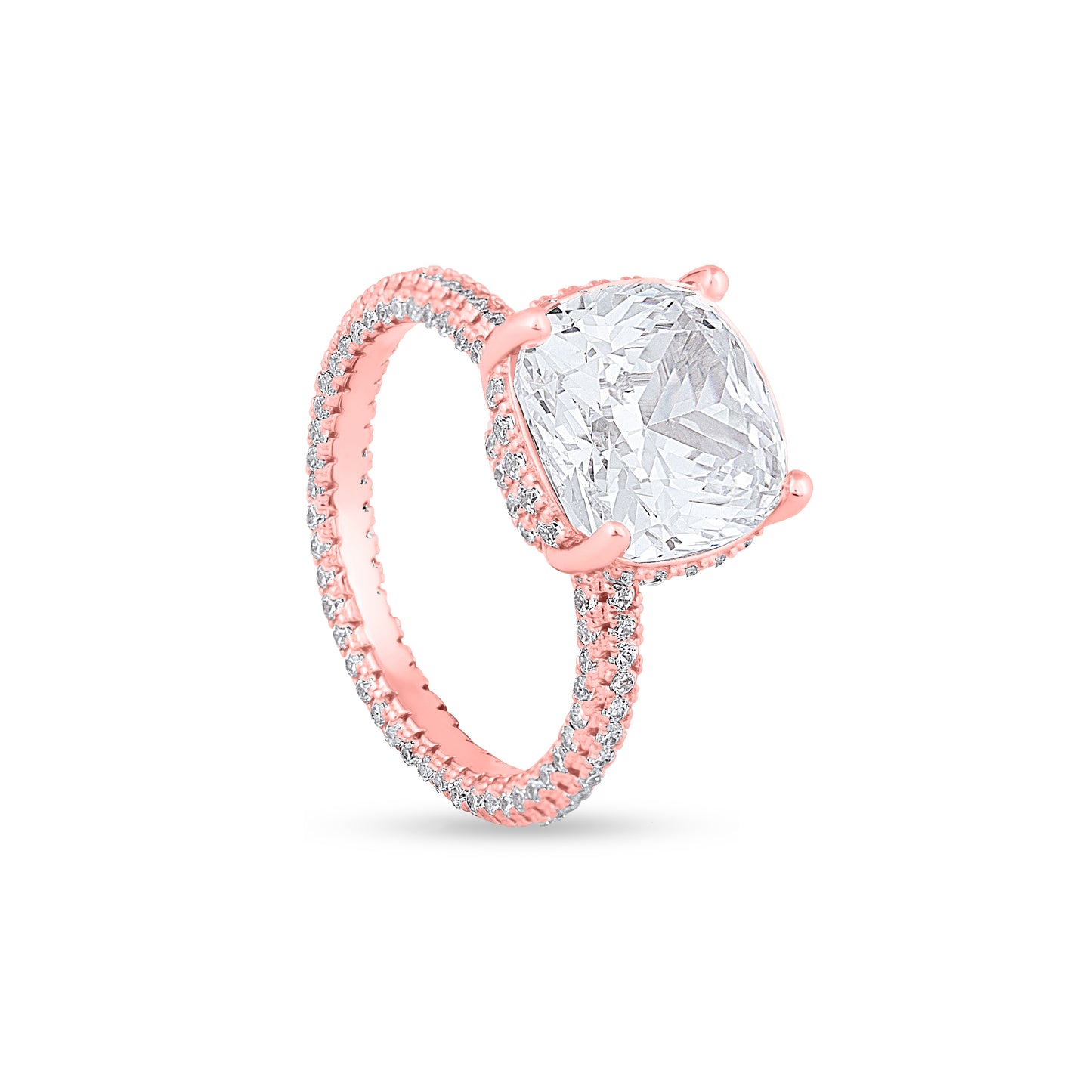 Eternal Glow Rose Gold Ring