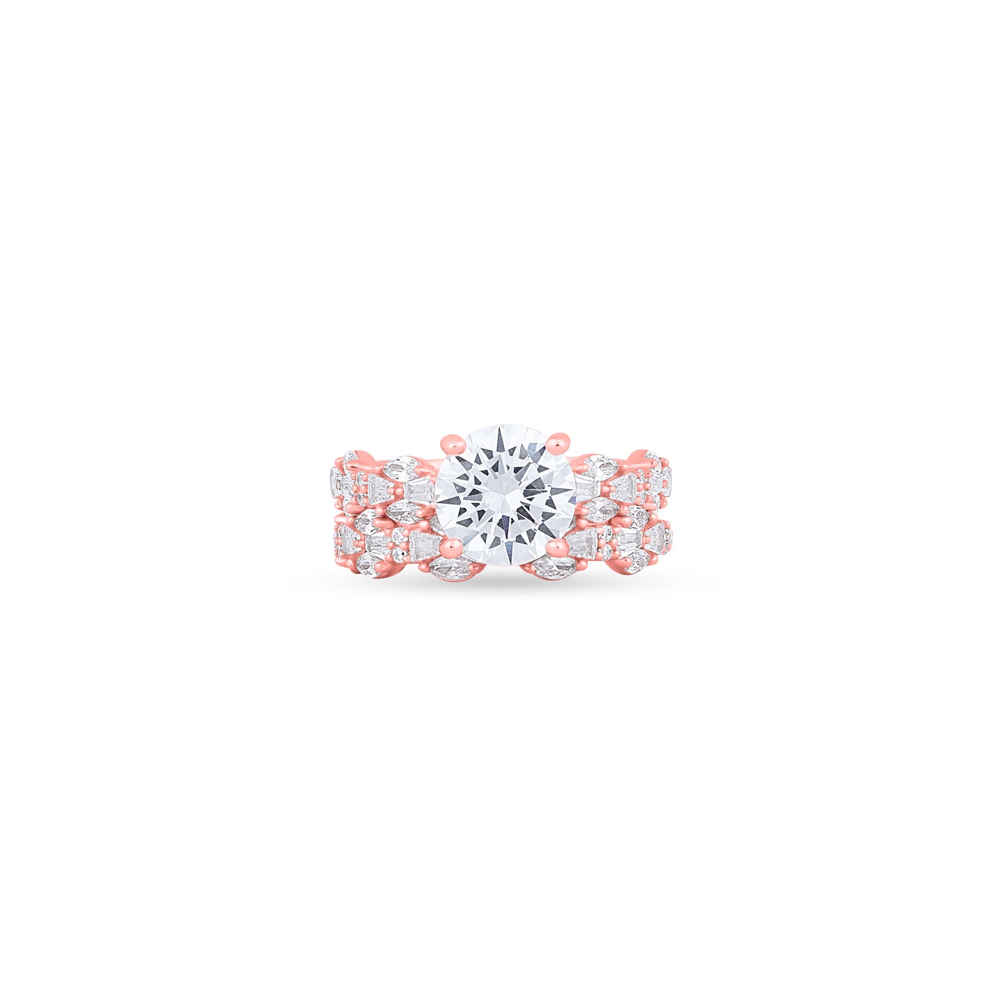 Eternal Radiance Stack Ring