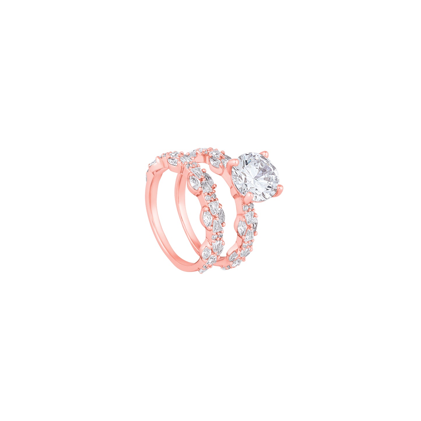 Eternal Radiance Stack Ring