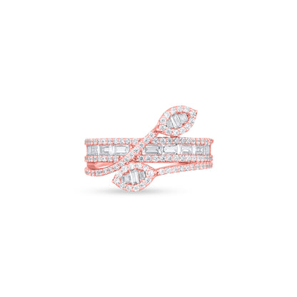 Eternal Twist Rose Gold Ring