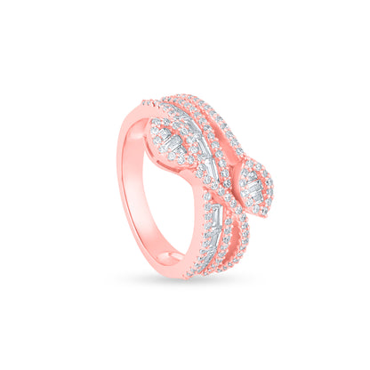Eternal Twist Rose Gold Ring