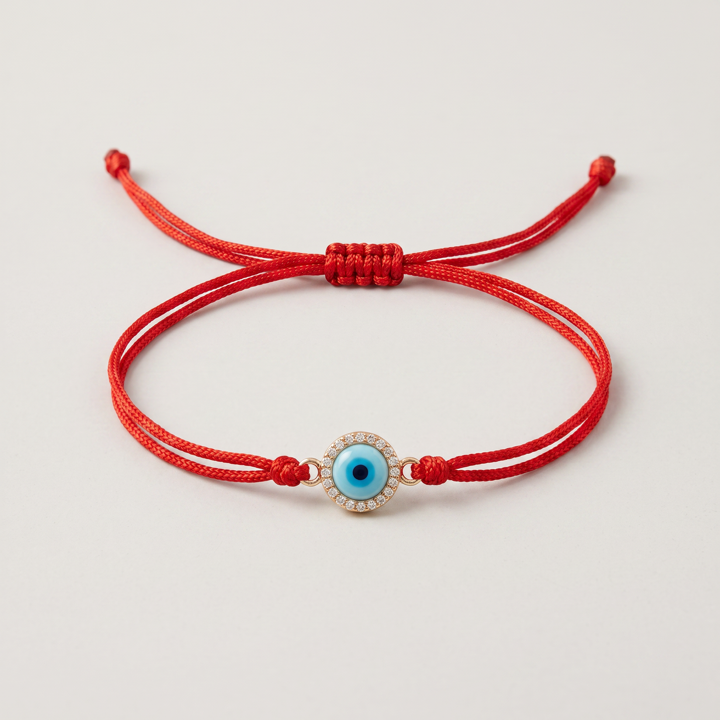 Evil Eye Radiance Silver Rakhi