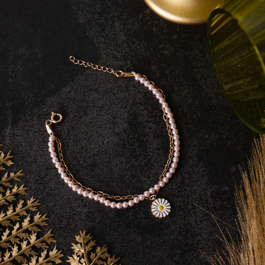 Freshwater Pearl Silver Bracelet