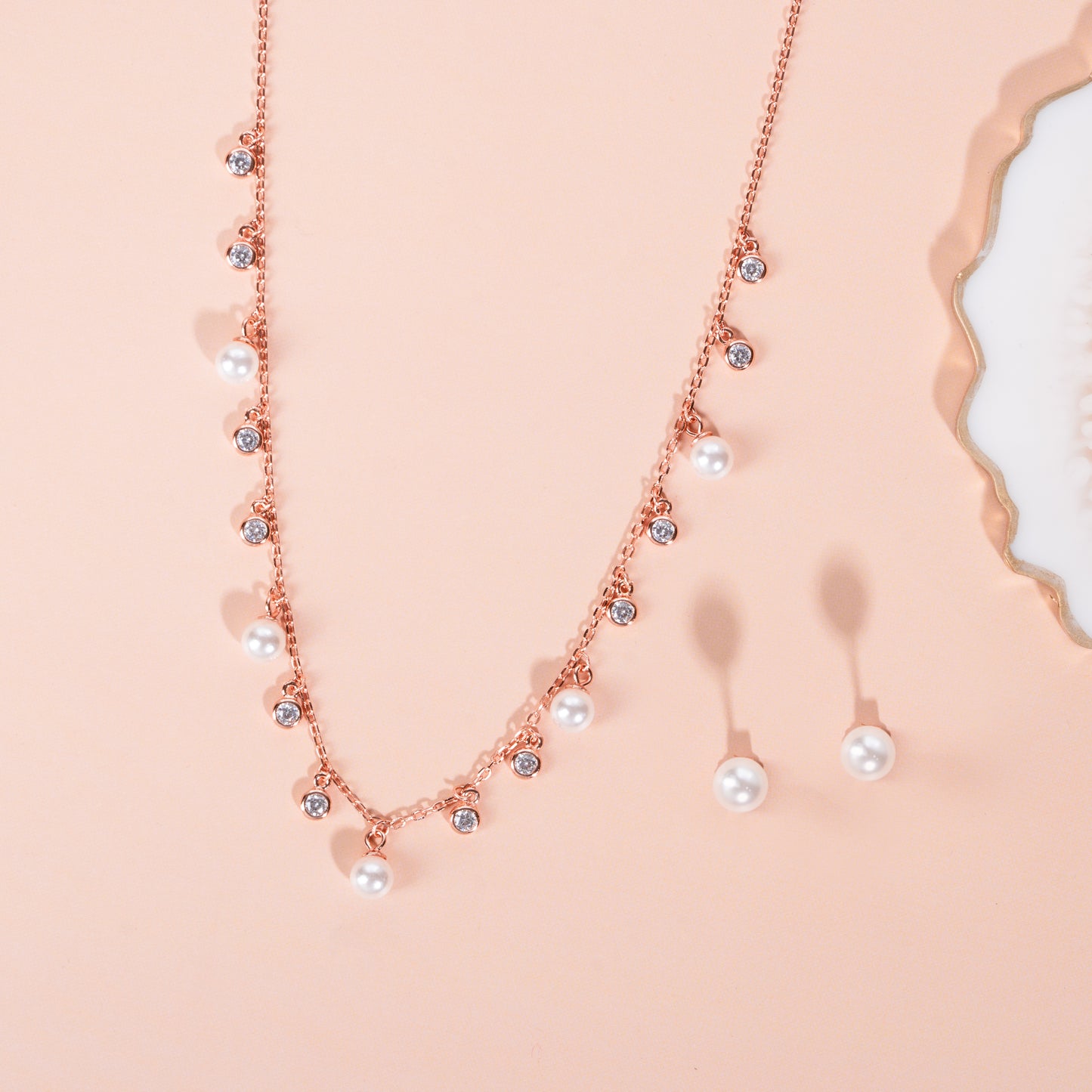 Glyters Pearl Dewdrop Set