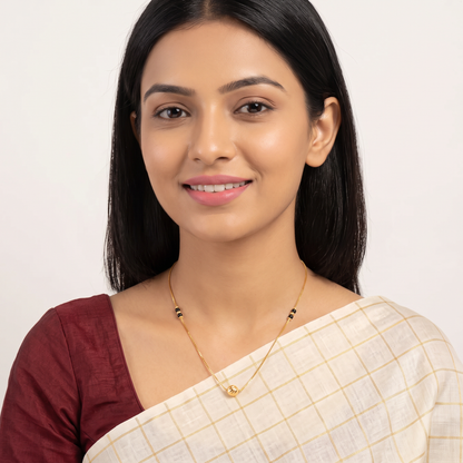 Golden 92.5 Silver Harmony Mangalsutra