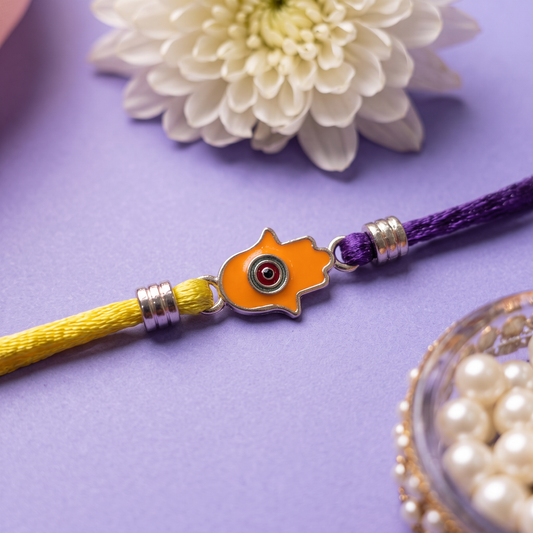 Good Luck Sterling Silver Rakhi