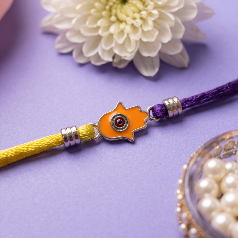Good Luck Sterling Silver Rakhi