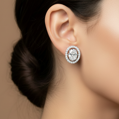 Grand Affair Silver Earrings