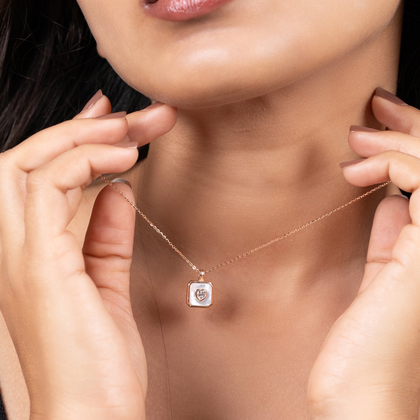 Heartbound Charm Pendant Necklace