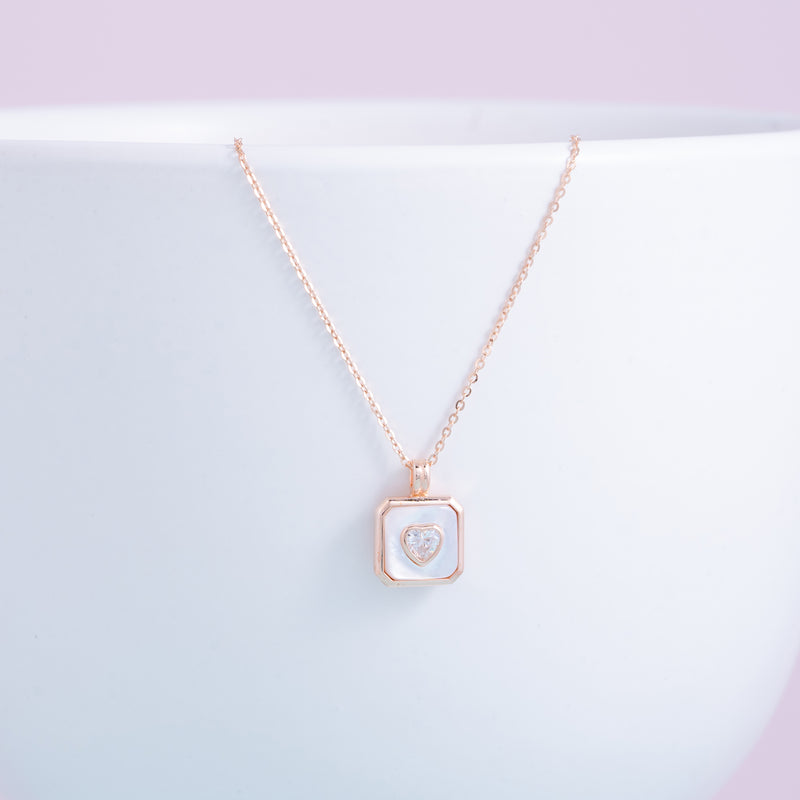 Heartbound Charm Pendant Necklace