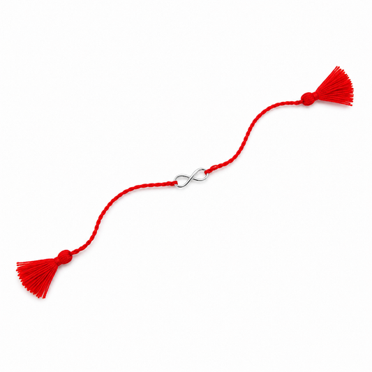 Infinite Bond Silver Rakhi