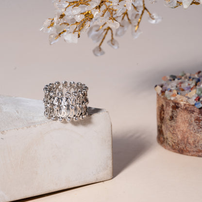 Infinity Flex Silver Ring-Bracelet