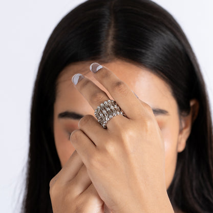 Infinity Flex Silver Ring-Bracelet