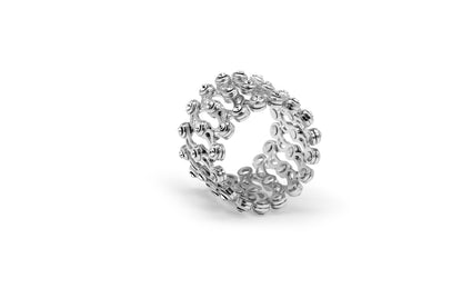 Infinity Flex Silver Ring-Bracelet