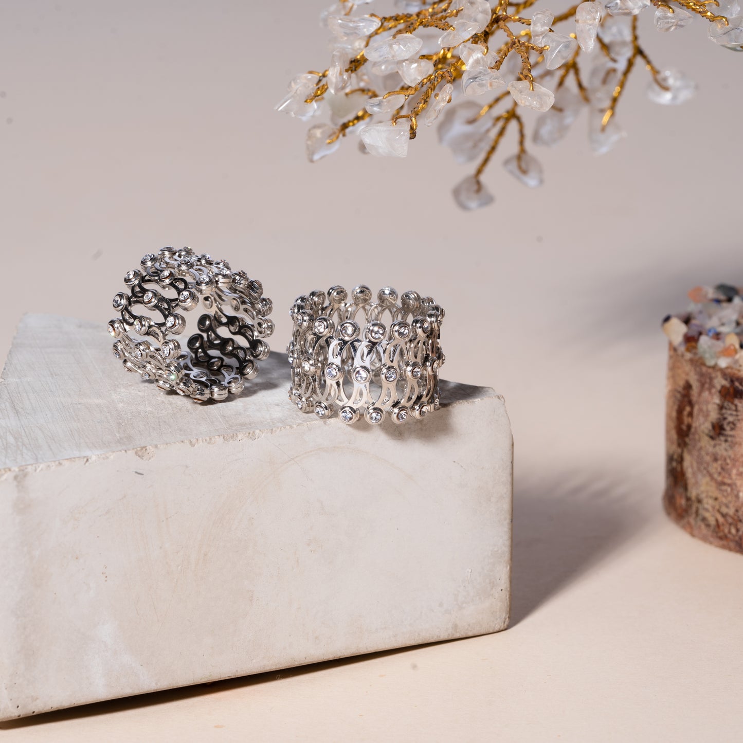 Infinity Flex Silver Ring-Bracelet