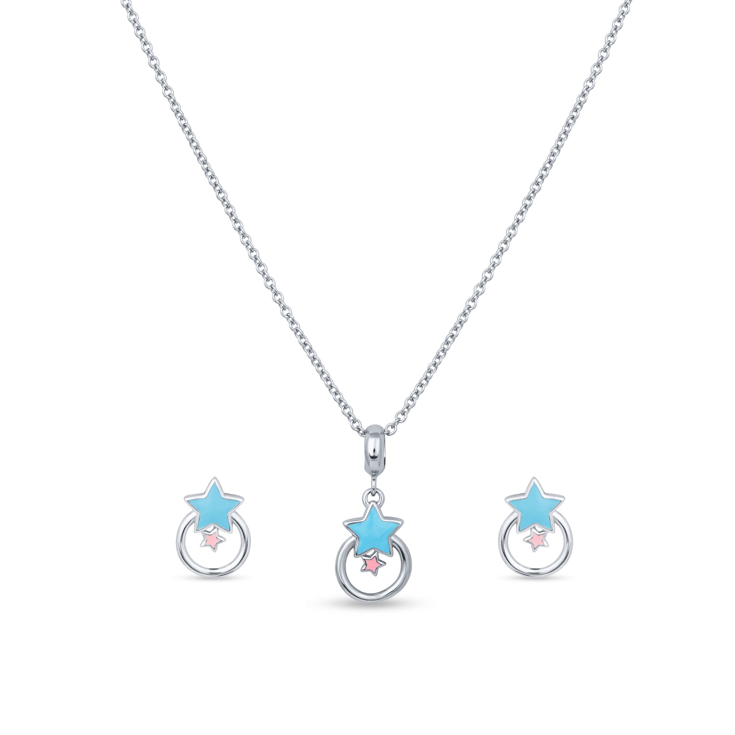 Silver Twinkle Charm Set