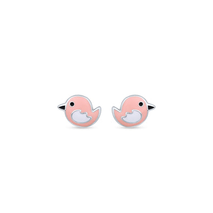 Silver Chirpy Charm Set