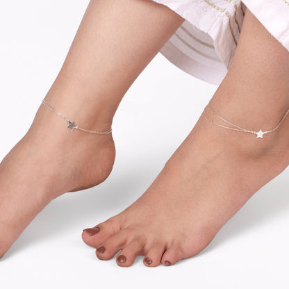 Starlit Charm Anklet
