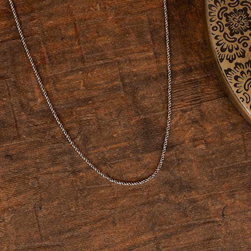 Sterling Spiral Chain