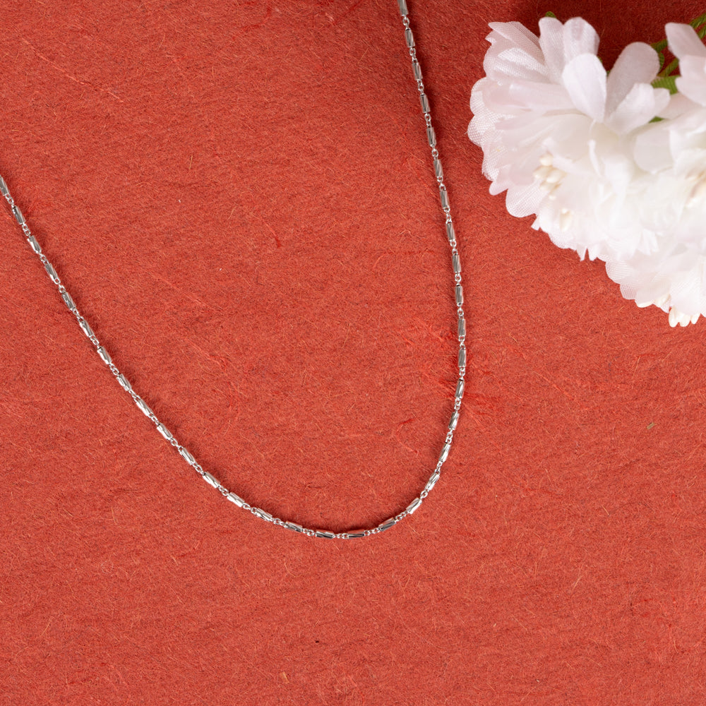 Silver Prism Chain