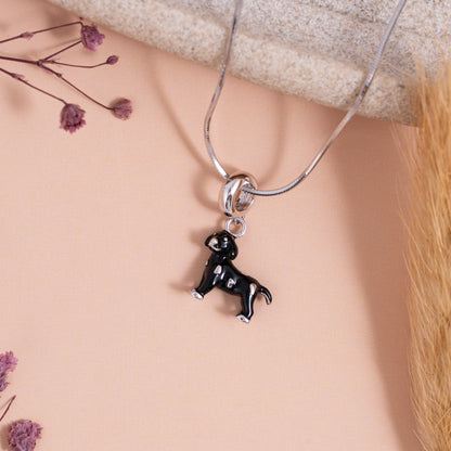 Midnight Pup Pendant